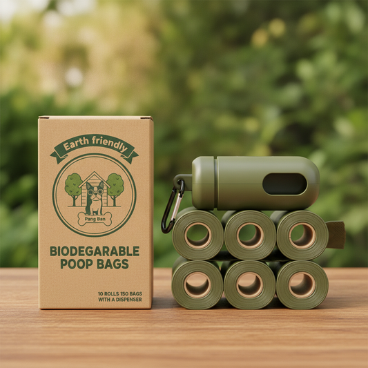 Biodegradable pet waste bags