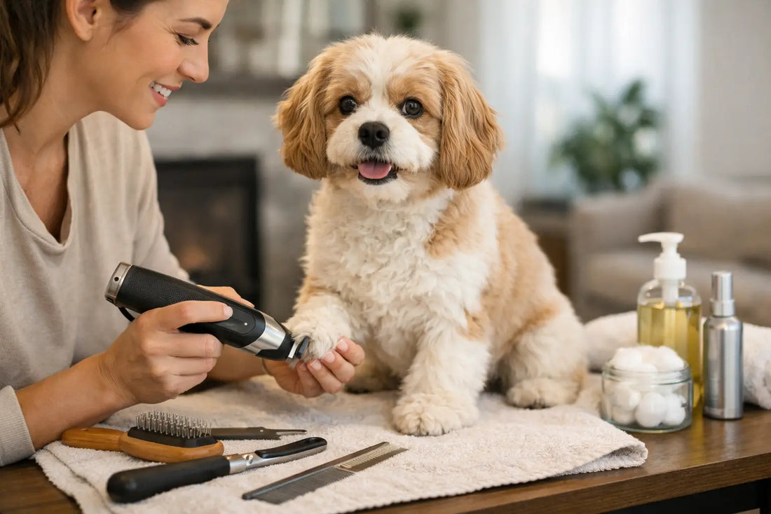 At Home Dog Grooming Routine Example