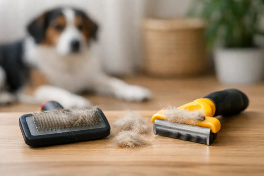 Slicker Brush vs Deshedding Tool