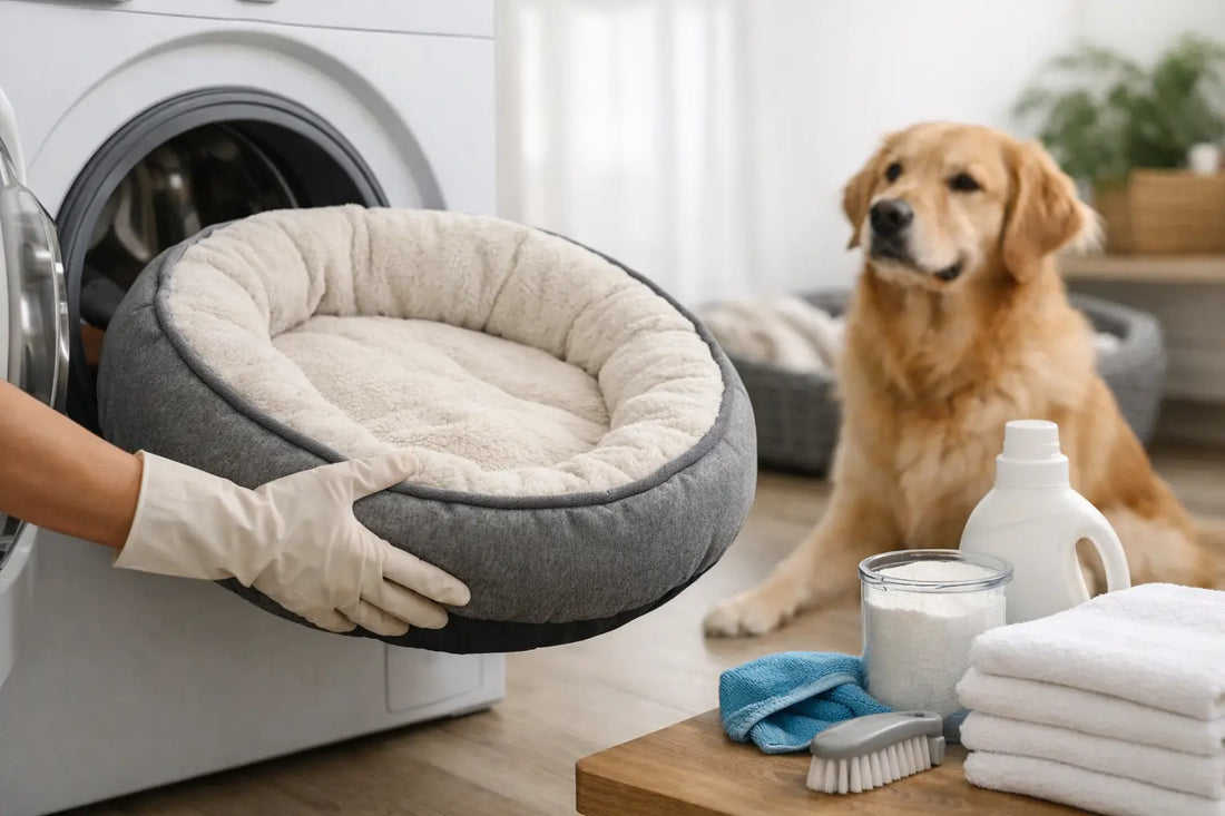 How to Clean a Pet Bed Without the Guesswork