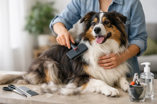 How to Groom a Longhaired Dog at Home Safely