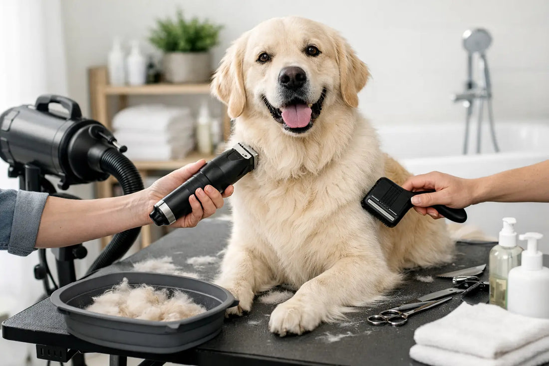 How to Groom Dogs Indoors Without the Mess