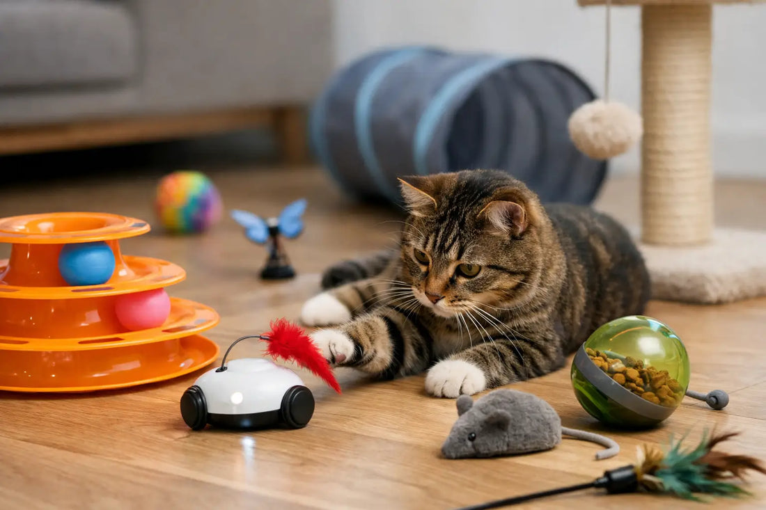 What Toys Keep Cats Busy? 9 Smart Picks