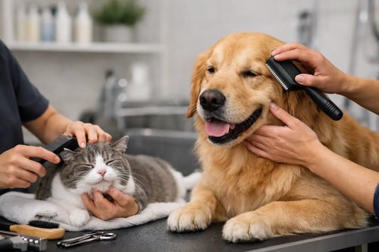 How to Calm Pets During Grooming