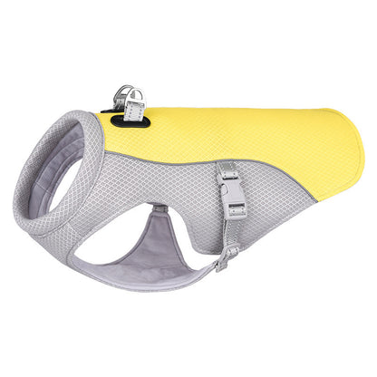 Summer cooling dog vest