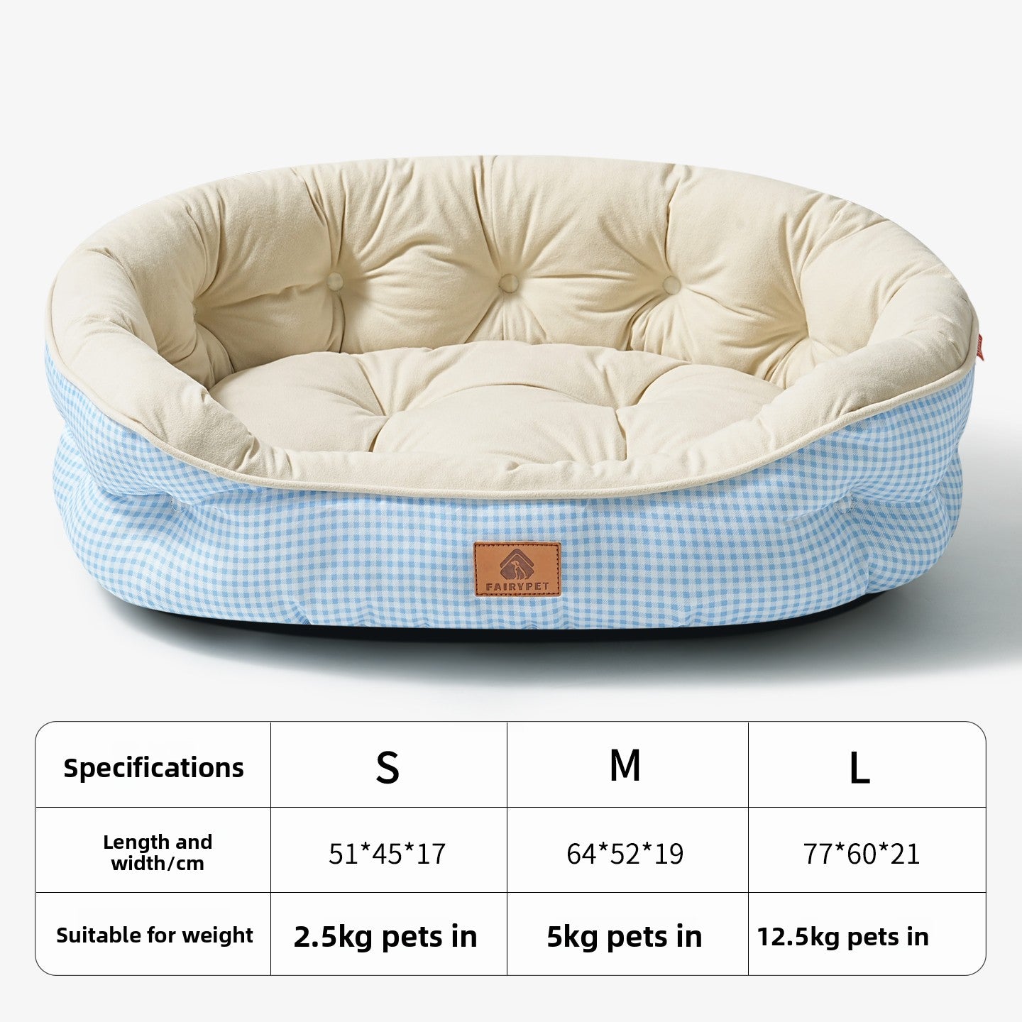Lit douillet pour chien avec option de coussin rafraîchissant