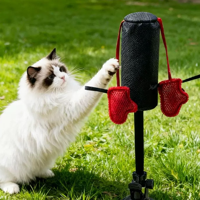 Cat Boxing Toy
