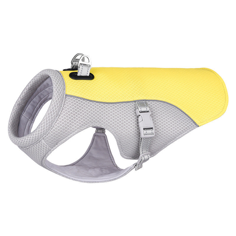 Summer cooling dog vest