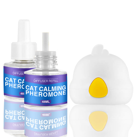 Calming cat pheromone spray