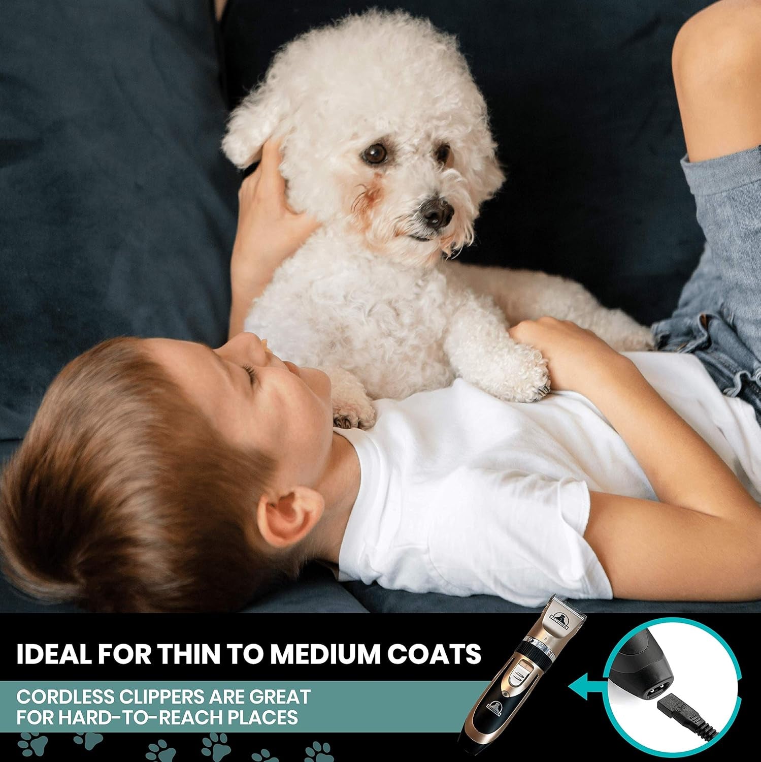 Low Noise Professional Pet Grooming Kit