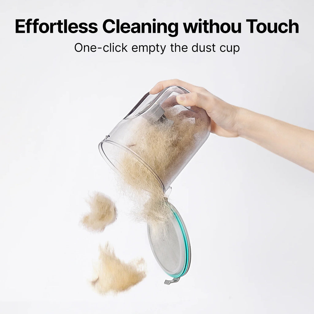Low Noise Neabot P1 Pro Dog Grooming Kit with Vacuum, 5-In-1 Pet Clippers