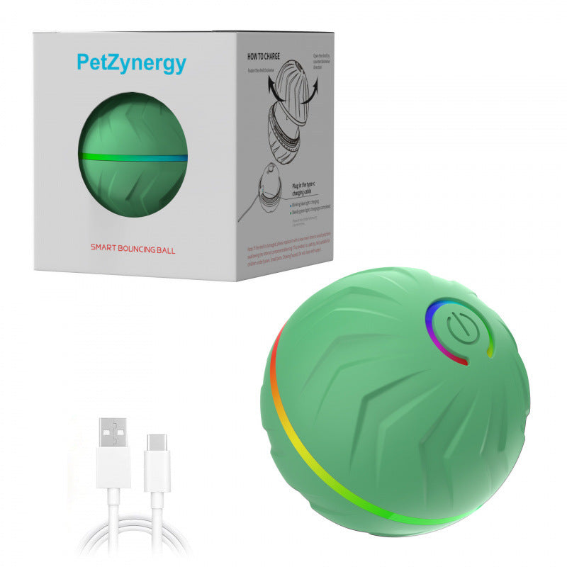 Bouncing Ball Dog Toy