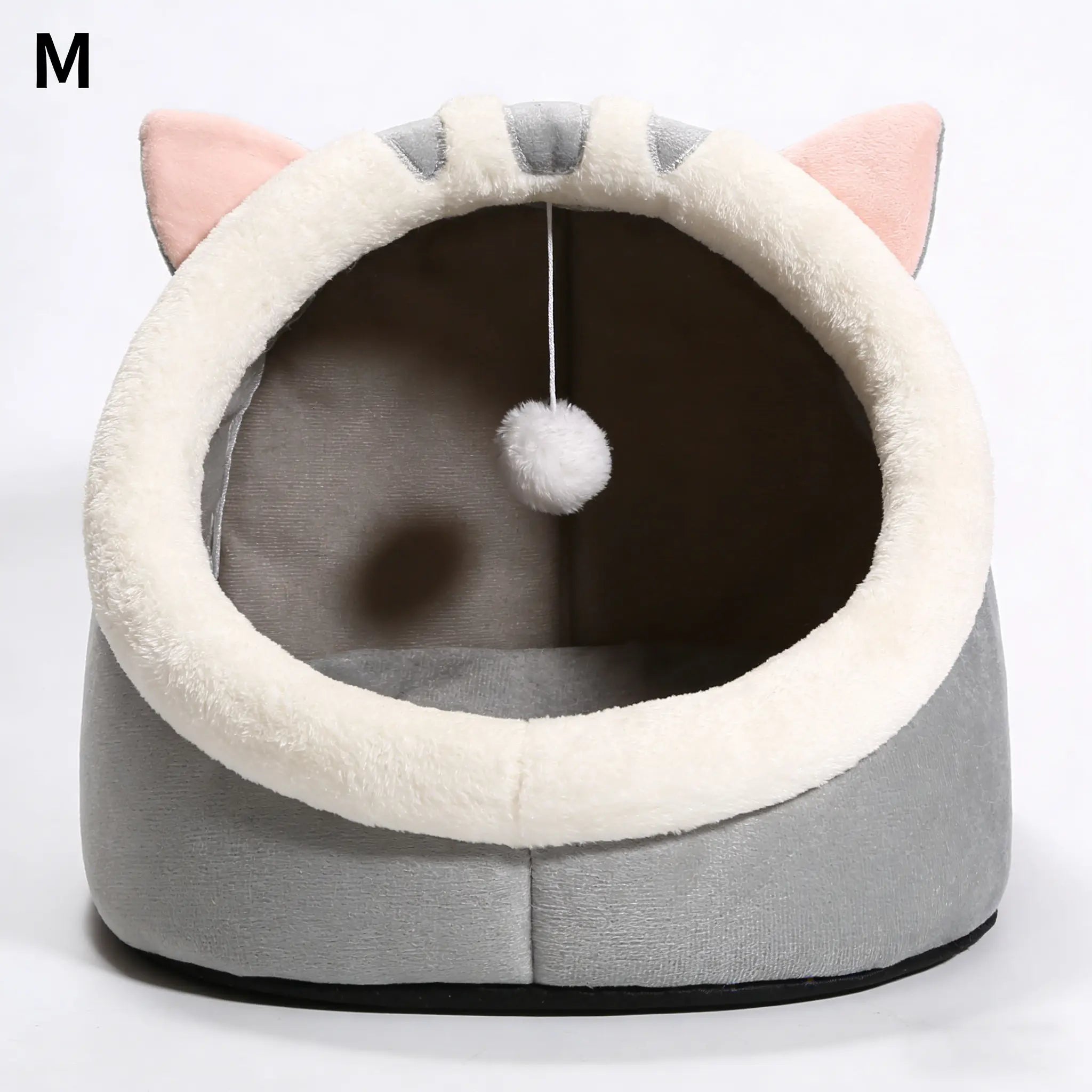 Cozy Cat Cave Bed - Plush Enclosed Hideaway for Small Cats & Kittens, Perfect for Indoor Comfort!