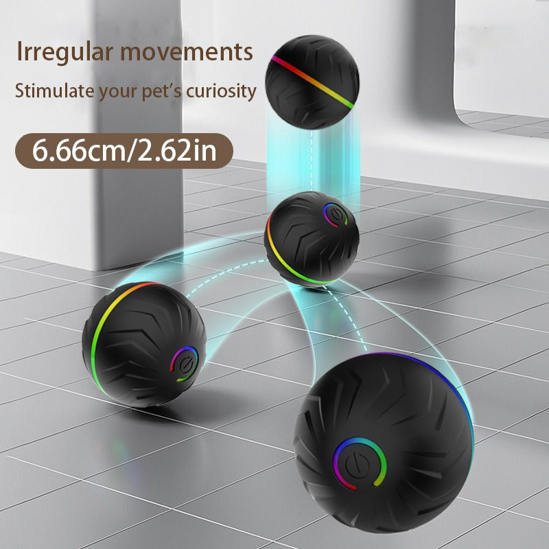 Bouncing Ball Dog Toy