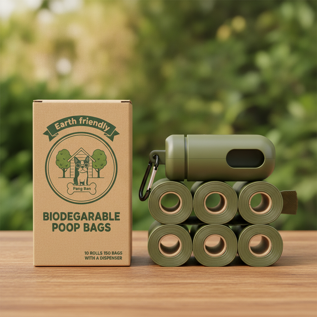 Biodegradable pet waste bags