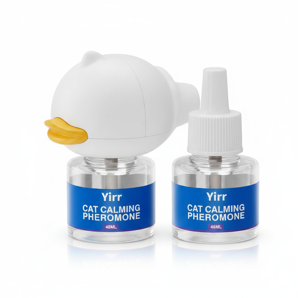 Calming cat pheromone spray
