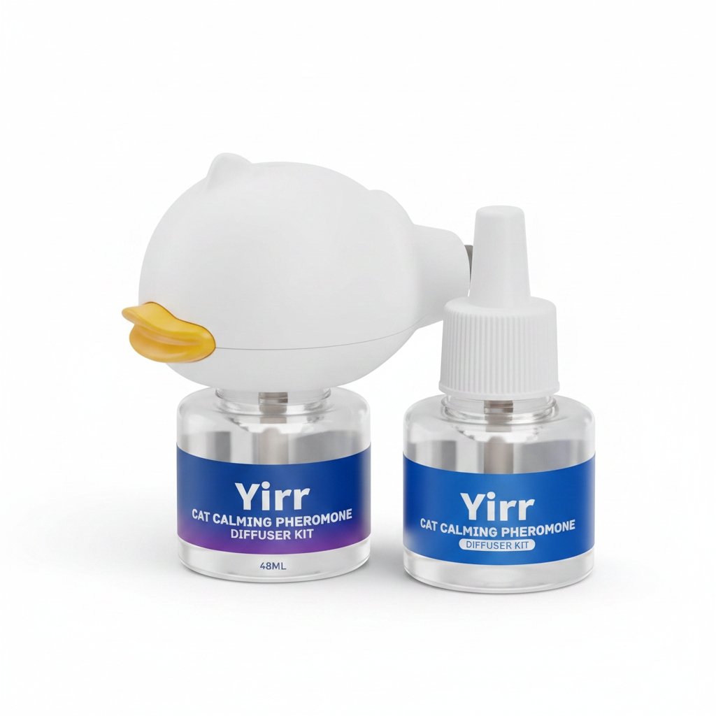 Calming cat pheromone spray