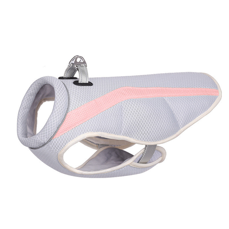 Summer cooling dog vest
