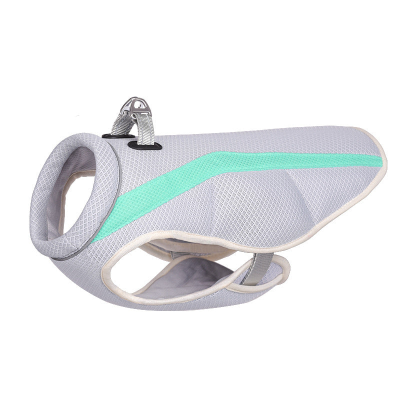 Summer cooling dog vest