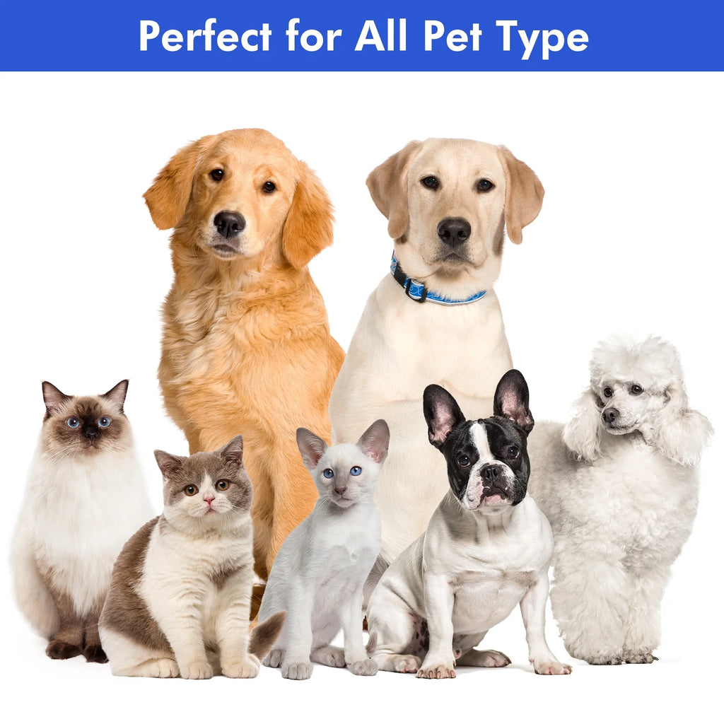 Low Noise Neabot P1 Pro Dog Grooming Kit with Vacuum, 5-In-1 Pet Clippers