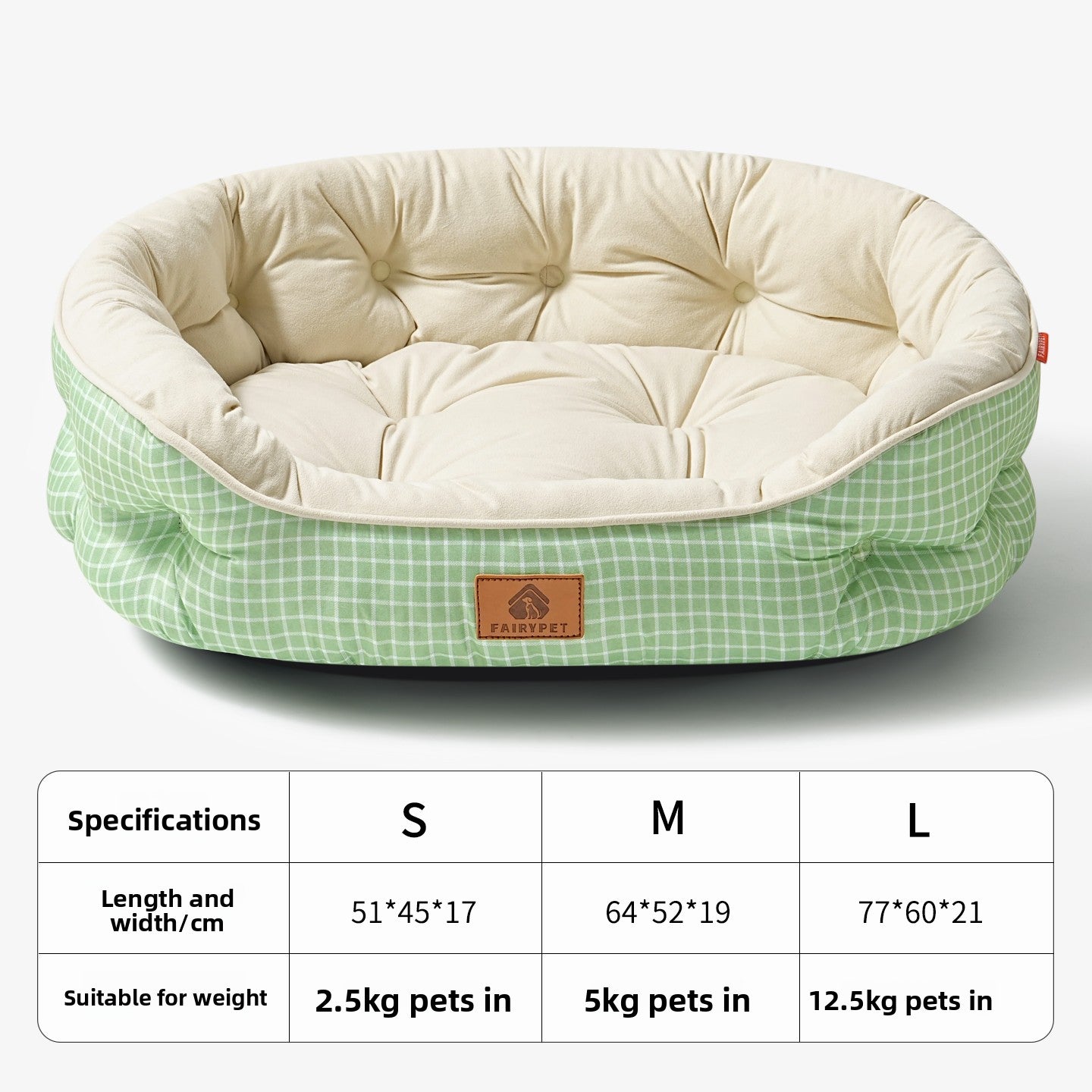 Lit douillet pour chien avec option de coussin rafraîchissant
