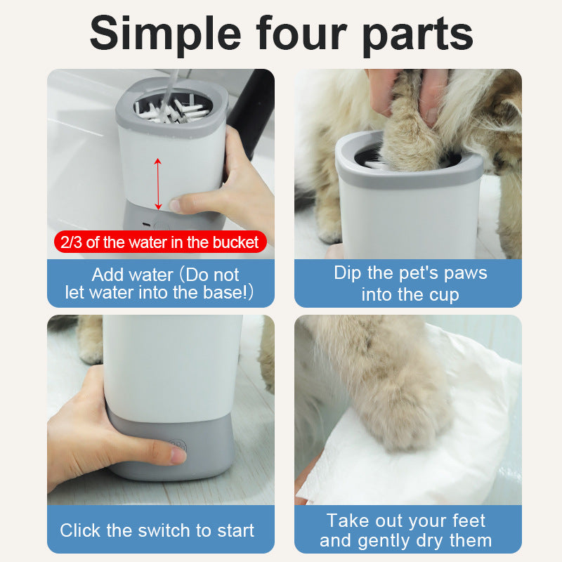 Automatic Pet Paw Cleaner