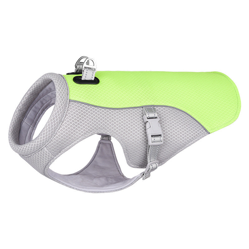 Summer cooling dog vest