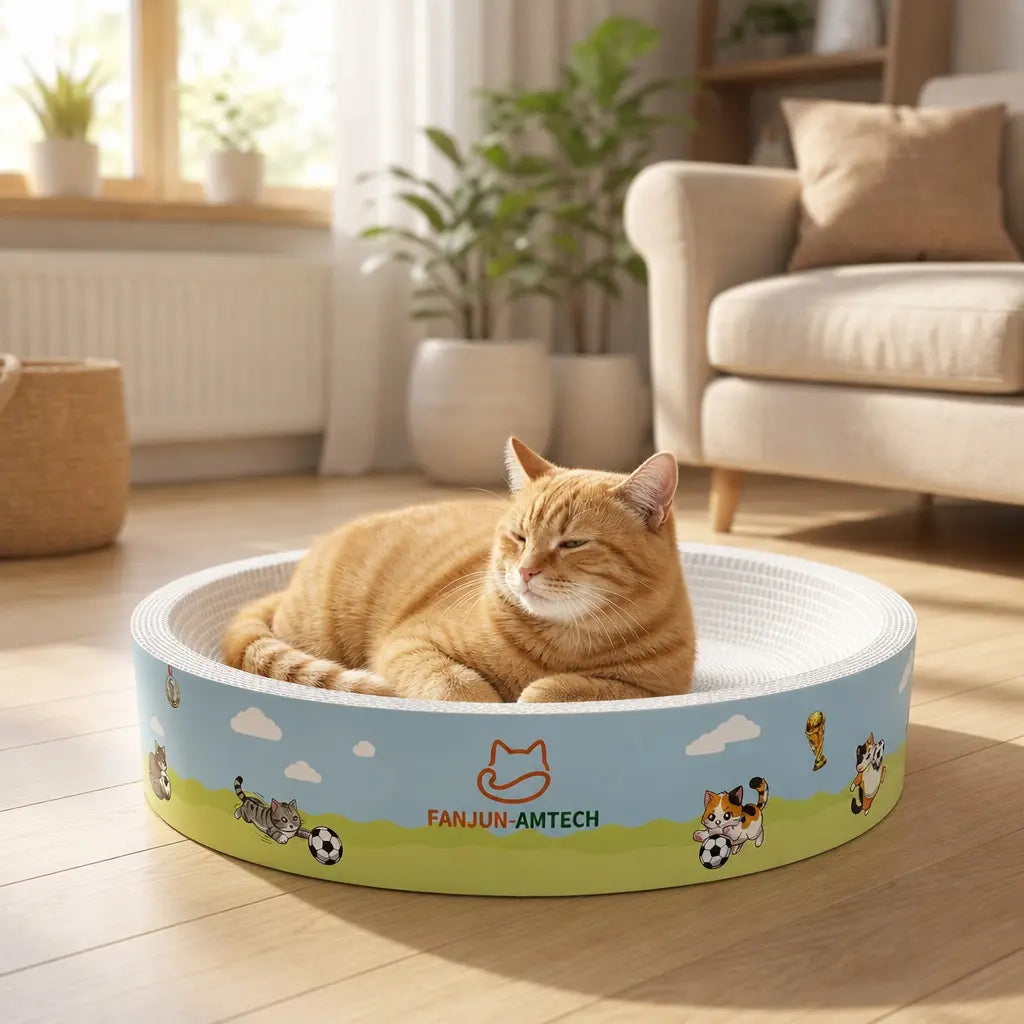 Discover the Ultimate 2-in-1 Cat Scratching Nest: Cozy Bed and Fun Scratcher for Cats of All Sizes!