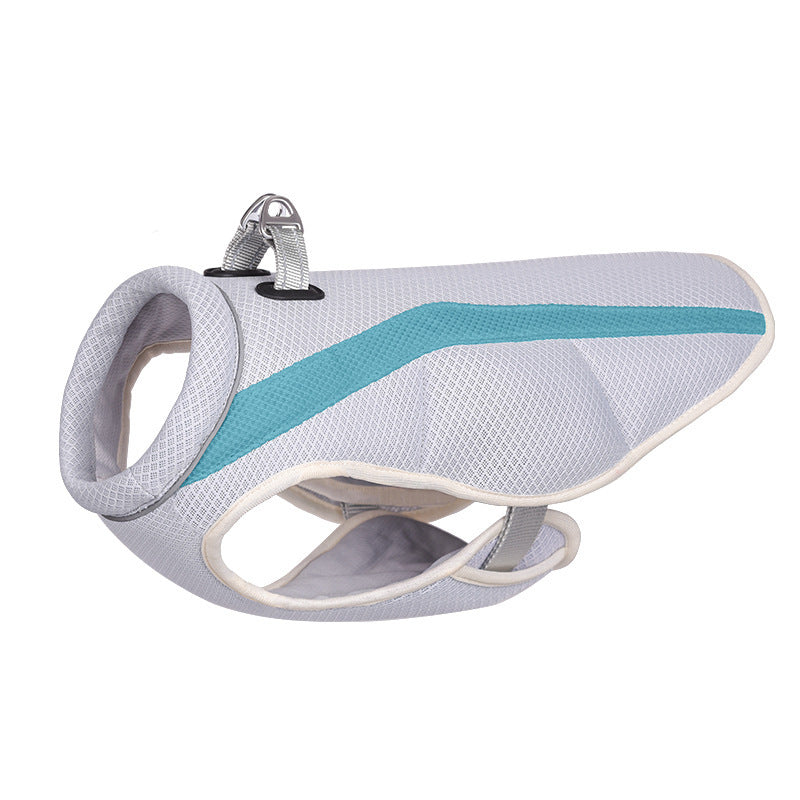 Summer cooling dog vest