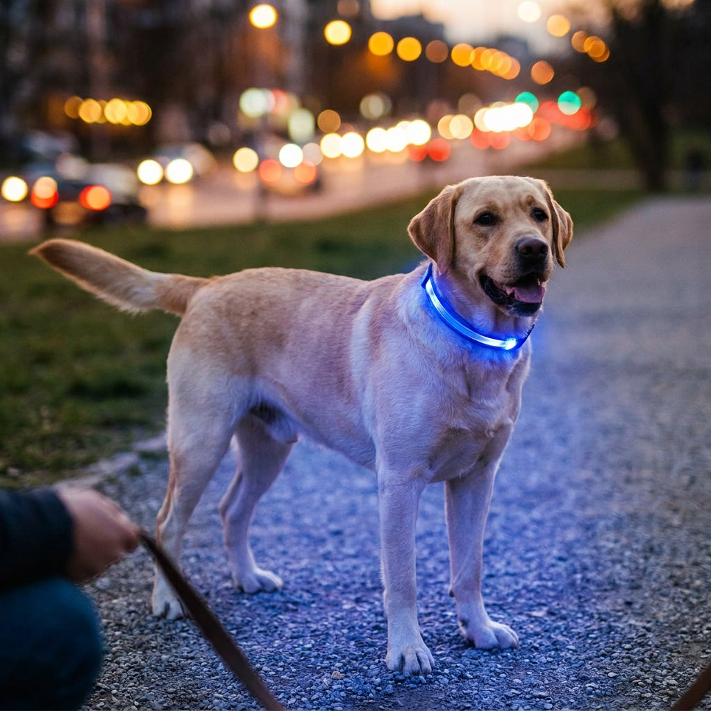 LED Dog collar & leash