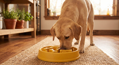 Gamelle intelligente pour alimentation lente